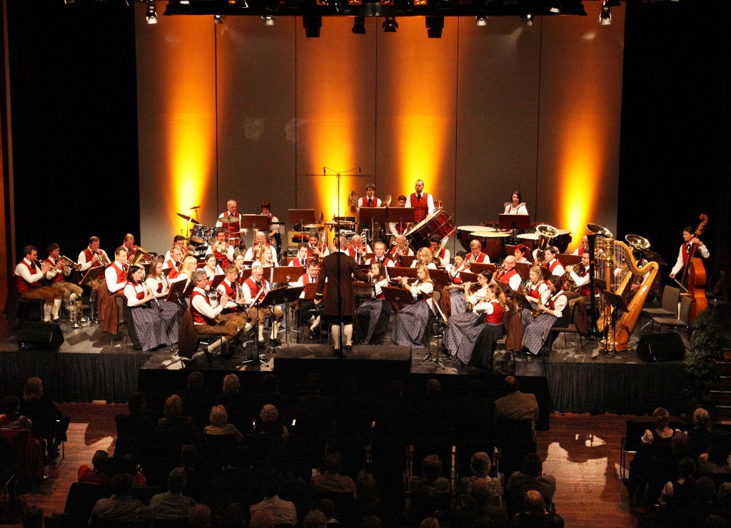 Bürgermusik Zell am See beim Frühjahrskonzert 2013