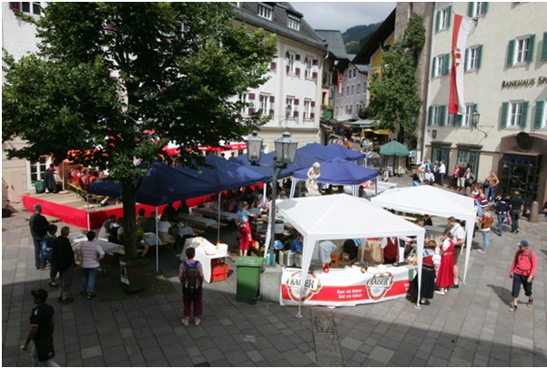 Frühschoppen beim Zeller Seefest